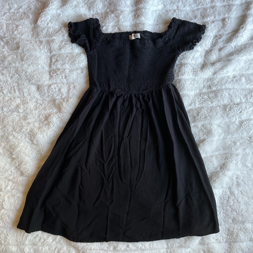 black dress